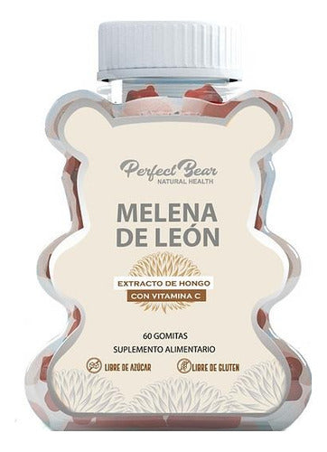 Perfect Bear- Melena De León Y Vitamina C  Sin Gluten/azúcar