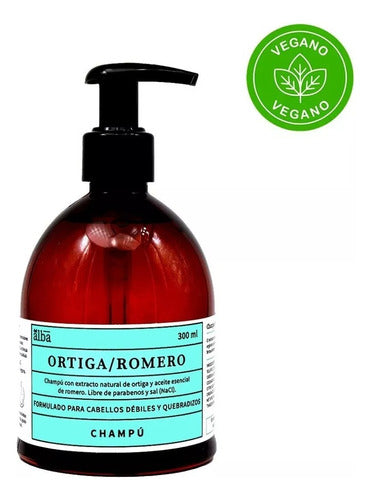 Del Alba - Champú Ortiga/romero 300ml