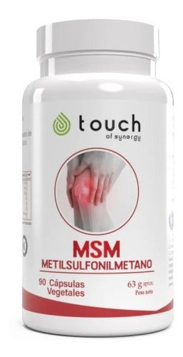 Touch Of Sinergy - Msm 90 Caps (dolor, Articulaciones)