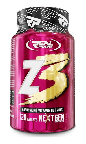Realpharm - Magnesio + B6 + Zinc 120caps