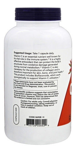 Vitamina C  1000 100cap + 100 Mg. De Bioflavonoides