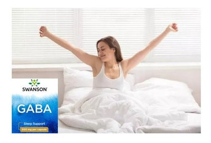 Swanson- Gaba 500mg 100 Capsulas