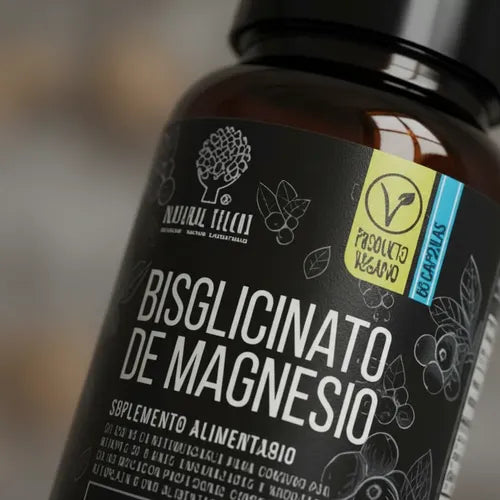 Natural Telchi - Magnesio Bisglicinato 500mg 60 Capsulas