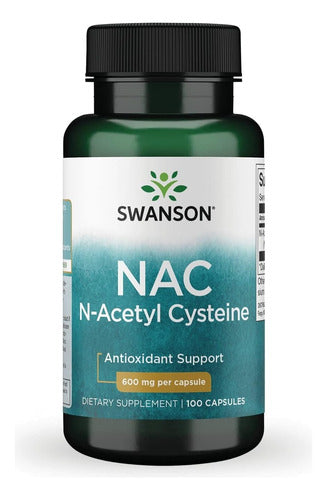 Swanson- N-acetyl Cysteine NAC 600mg 100 Capsulas