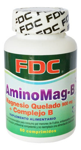 Fdc-  Magnesio Quelado + Complejo B  60 Comprimidos