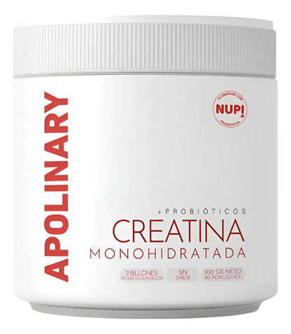  Nup!- Creatina Monohidratada + probioticos 300gramos 
