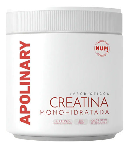  Nup!- Creatina Monohidratada + probioticos 300gramos 