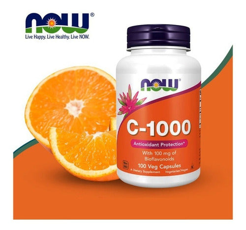 Vitamina C  1000 100cap + 100 Mg. De Bioflavonoides