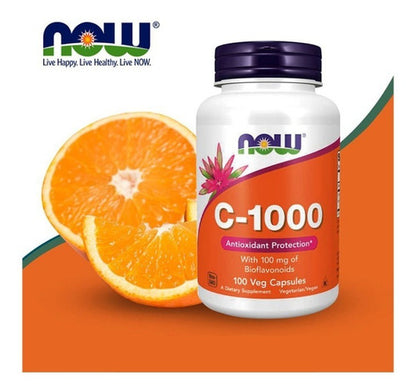 Vitamina C  1000 100cap + 100 Mg. De Bioflavonoides