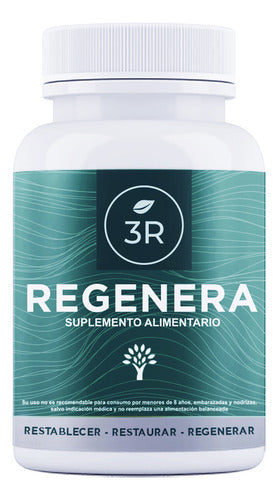 3r- Regenera (colágeno, rosa mosqueta y olivo.) 60 Cápsulas 