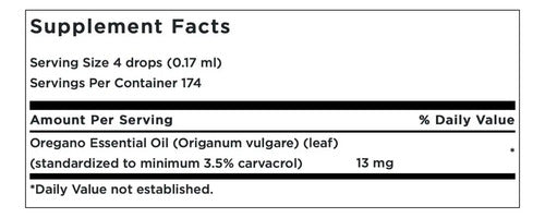 Swanson Aceite De Oregano Extracto Liquido 174 Servicios Sin Sabor