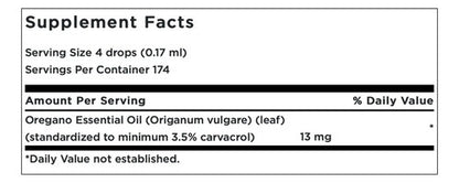 Swanson Aceite De Oregano Extracto Liquido 174 Servicios Sin Sabor