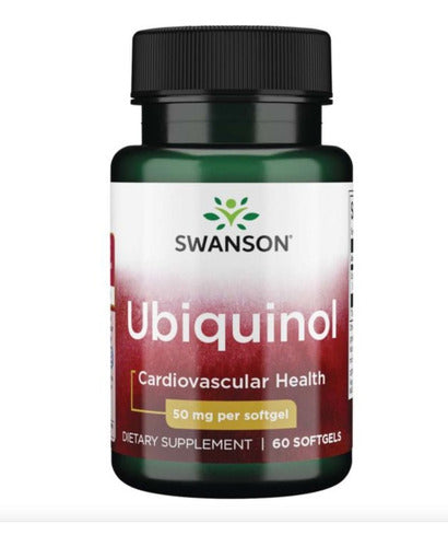 Ubiquinol 50mg Soft Gel 60caps Swanson Usa