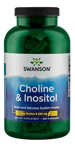 Swanson- Choline & Inositol  250mg 250capsulas