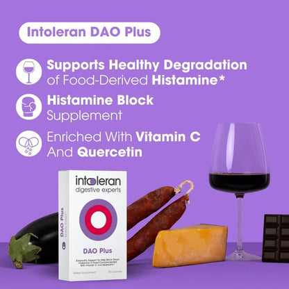 Dao Intolerant Enzimas Dao 50 Caps Sin Sabor