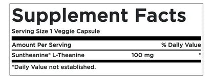 L Teanina Swanson 100mg Antistress Calma Y Bienestar Mental Original