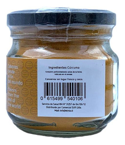 Etnia- Curcuma  Orgánica  120gramos