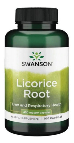 Licorice Root/raíz De Regaliz Limpieza Colon 450mg/100cap