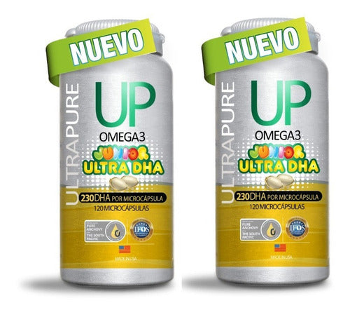 Kit 6 Unidades Omega Up Junior Ultra Dha (120 Microcápsulas)