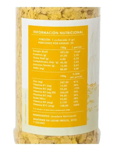Manare- Levadura Nutricional En Copos 100 gramos