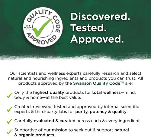 Swanson- Cartílago, Colágeno, Tendones , Msm 1500mg 120capsulas