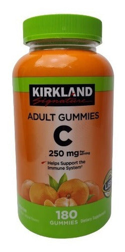 Kirkland- Vitamina C Para Adultos 250 Miligramos 180 Gomitas