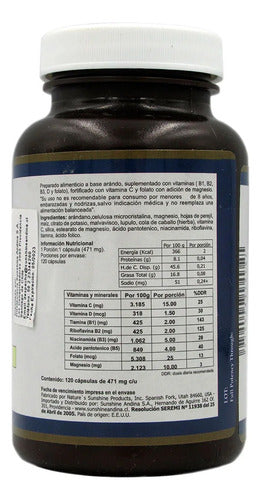 Natures Sunshine - Ury Salud Urinaria 470 Mg 120 Caps