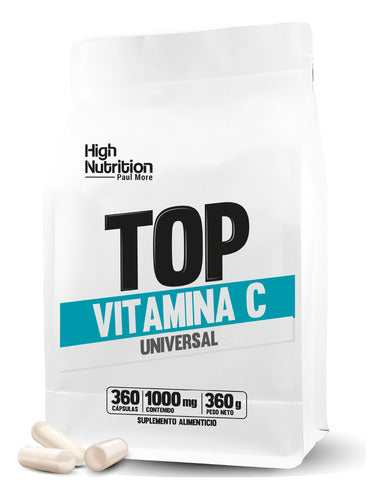 Paul More - Vitamina C1000mg universal  360 Cápsulas