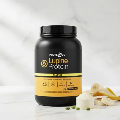 Proteico - Lupine Proteína Platano Tarro 1 Kg Plátano