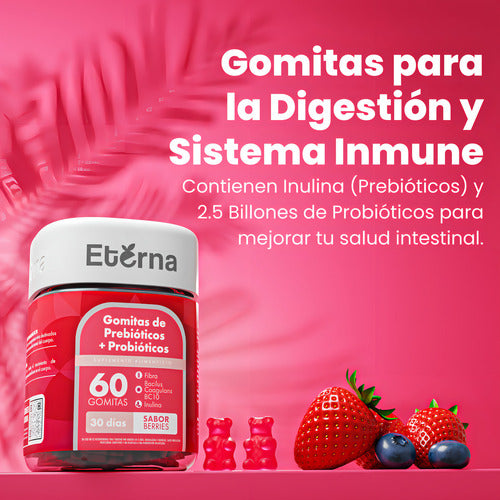 Probiomax | Gomitas De Probióticos + Prebióticos Sabor Berries