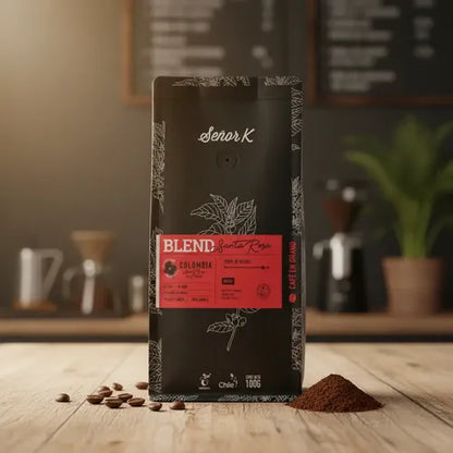 Señor K- Café En Grano Blend Santa Rosa 100gramos