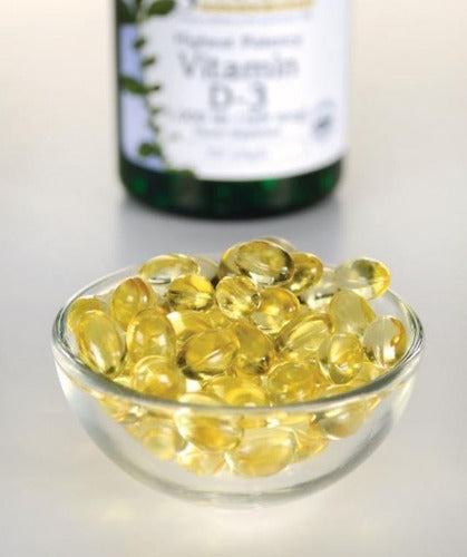 Swanson- Vitamina D3 Potency 5000 Ui 250 Capsulas