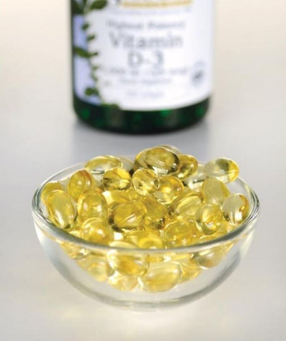 Swanson- Vitamina D3 Potency 5000 Ui 250 Capsulas