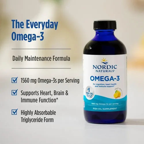 Nordic naturals- Omega 3 Limón 237 Ml Limón