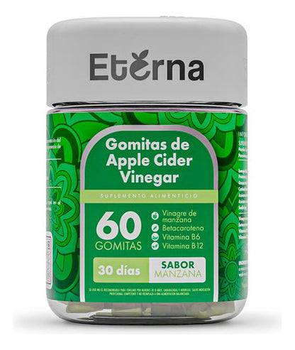 Eterna Nutrition - Vinagre Sidra De Manzana 60 Gomitas