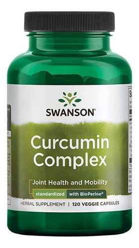 Curcumin Complex Curcumina Pura 120 Cap Veg Sabor