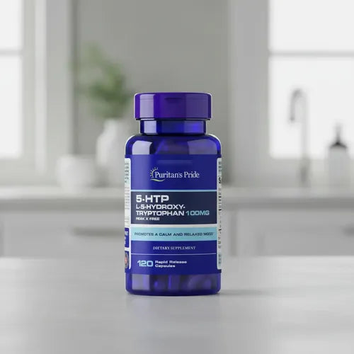 Puritans Pride - 5-htp  100mg 120 Cápsulas Sin Sabor