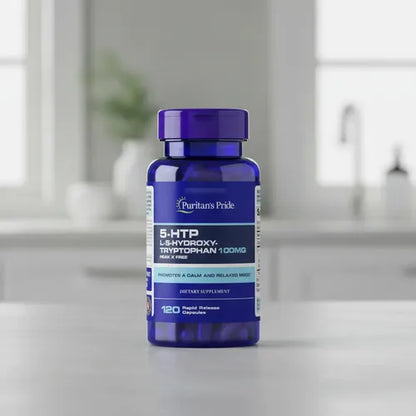 Puritans Pride - 5-htp  100mg 120 Cápsulas Sin Sabor