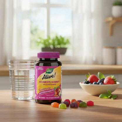 Natures Way - Multivitamínico Para Mujeres Gomitas 60 Caps Bayas Mixtas