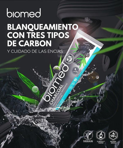 Biomed- Pasta Dental Sin Fluor Vegana 100gr