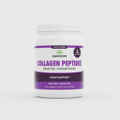 Swanson- Peptidos De Colageno 454gramos Sin Sabor Sin Sabor