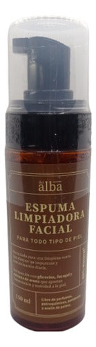 Del Alba - Espuma Limpiadora Facial, Todo Tipo De Piel 150ml Momento De Aplicación Día/noche