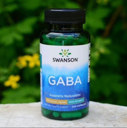 Swanson- Gaba 500mg 100 Capsulas