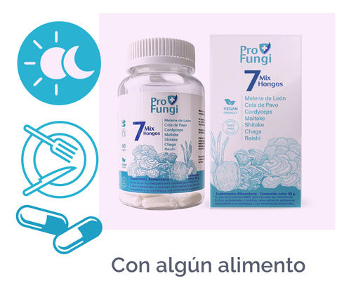Pro Fungi Mix 7 Hongos Funcionales  Bio Swiss