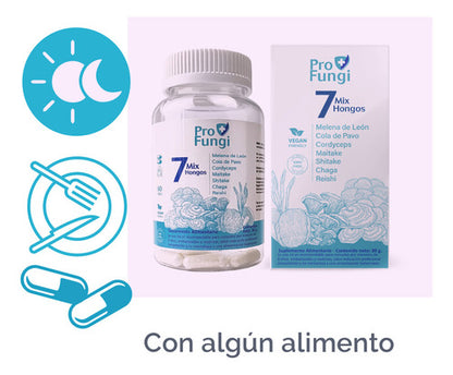 Pro Fungi Mix 7 Hongos Funcionales  Bio Swiss