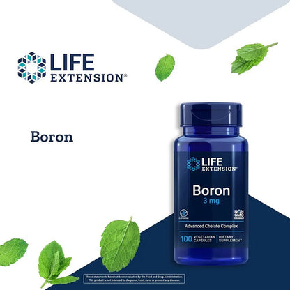 Boron 3 Mg Quelado Con Vitamina B12 Riboflavina Sin Sabor