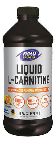 Now Foods - Carnitina Liquida L-carnitine Rapida Absorción