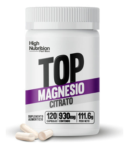 Paul More- Top Magnesio Citrato 120 Cápsulas