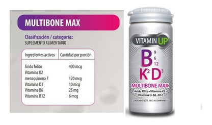 Newscience - Vitamin Up Multibone Max - Multivitaminico 60c