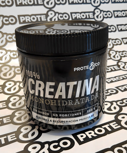 Creatina 100% Monohidratada Prote&co 300g Sabor Natural